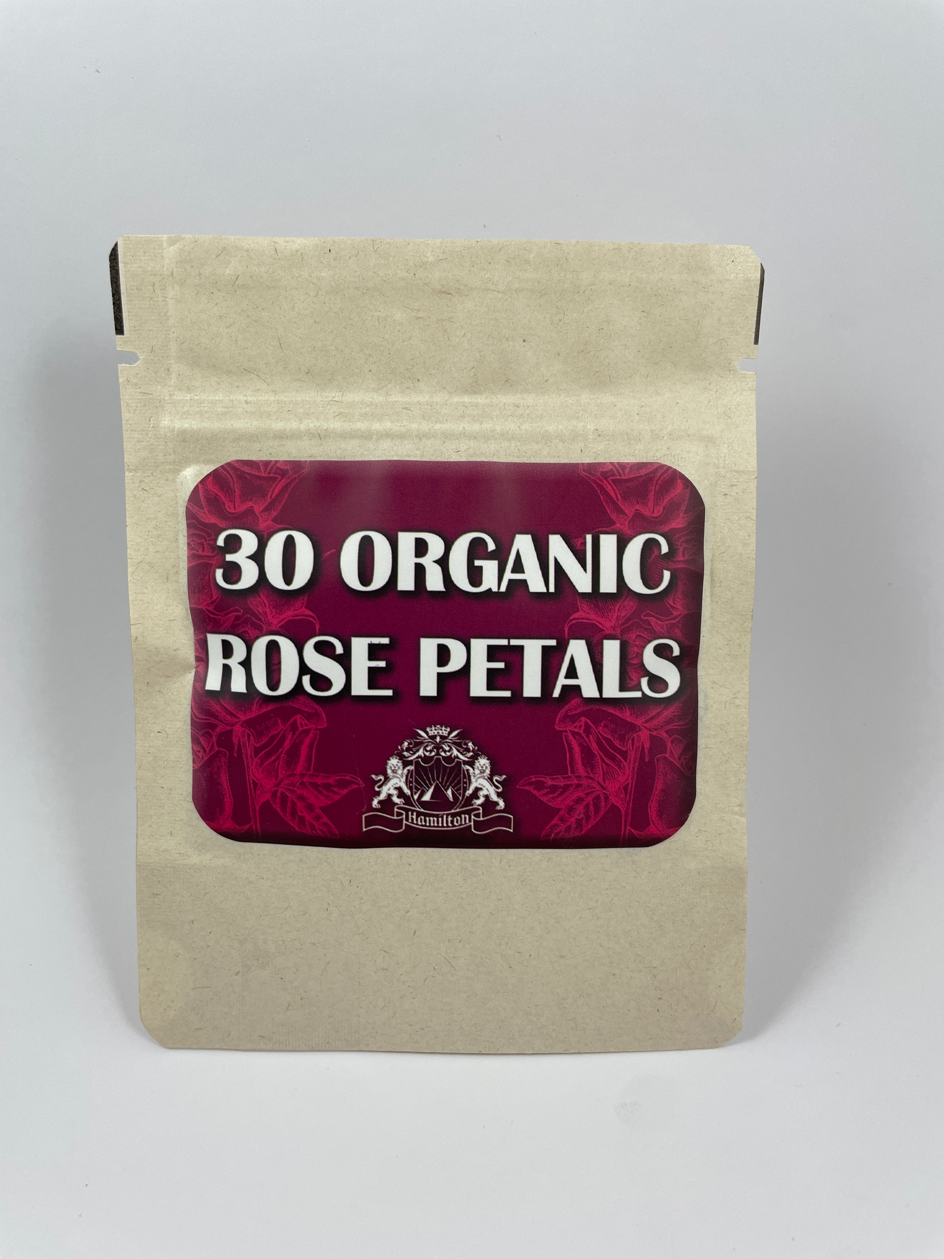 30 Organic rose petals l cured for rolling l cigar glue and instructions  included