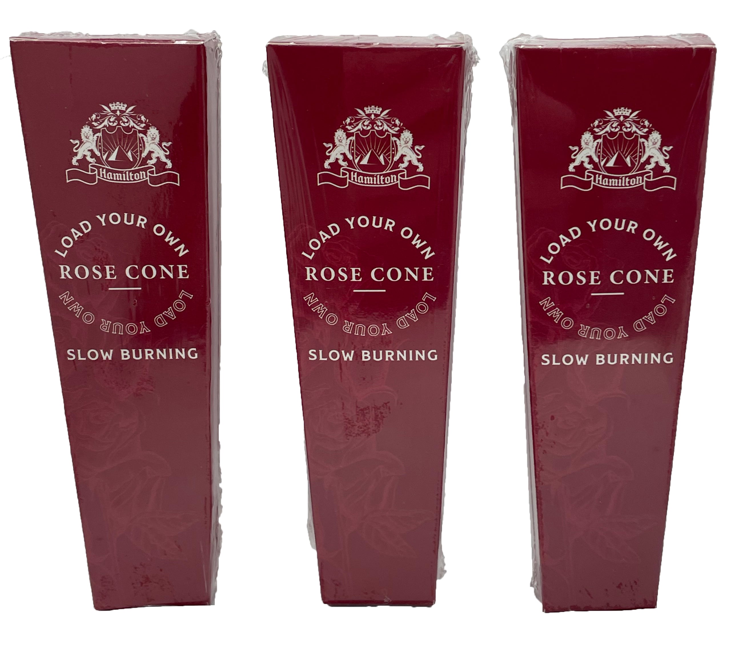 3-pack of rose petal cones. Load your own Rose petal pre-rolled cone!